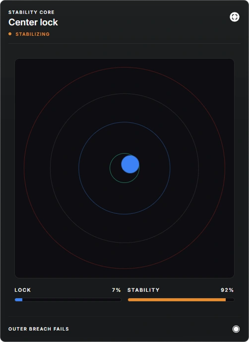 Stability Core minigame preview
